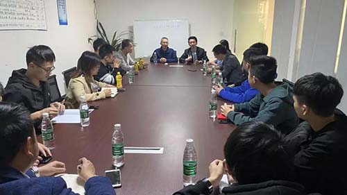 威可利携手正峰电子深度交流,促进合作